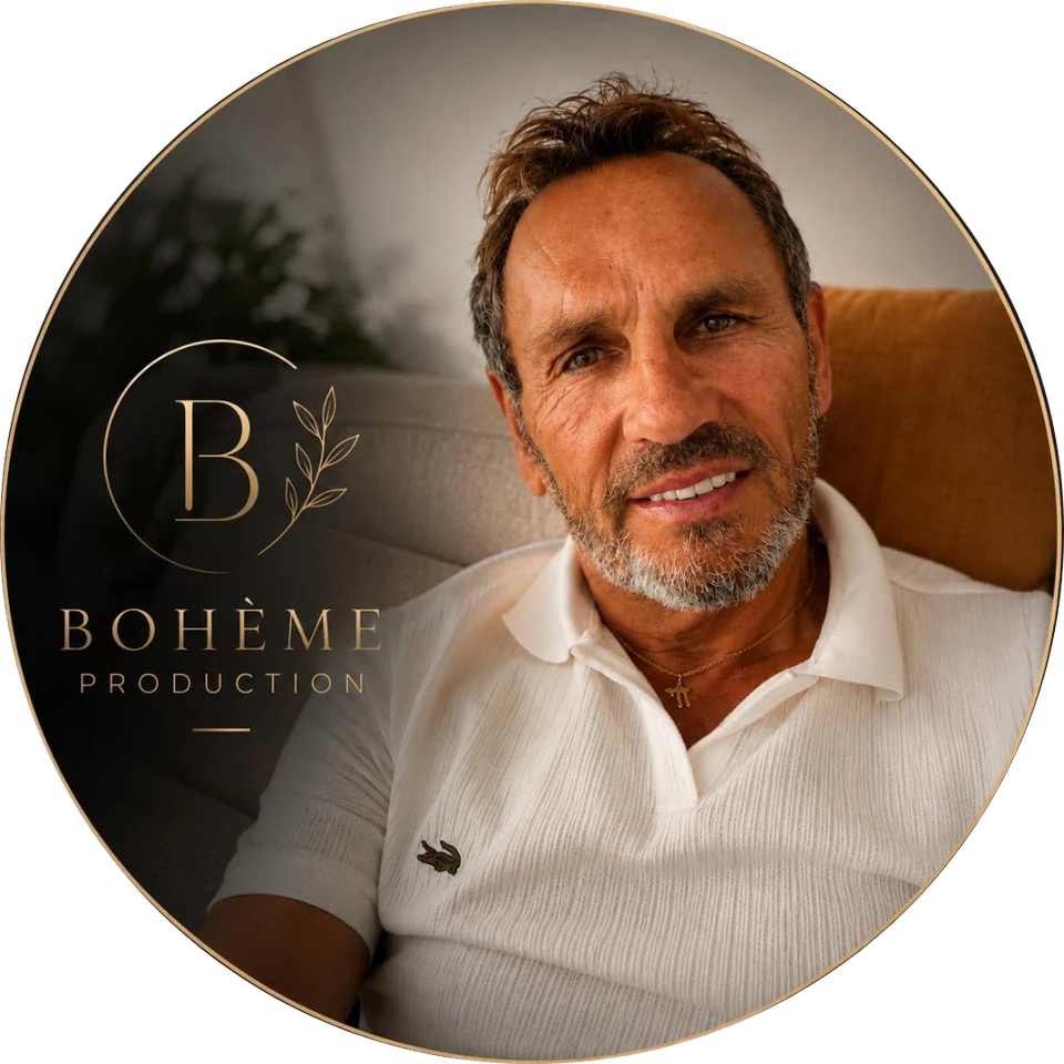 Patrick Élie Féré, fondateur et président de Bohème Production